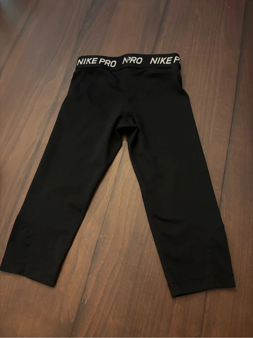 Nike Black 'Nike Pro'  Youth Performance Pants size XS 4/5